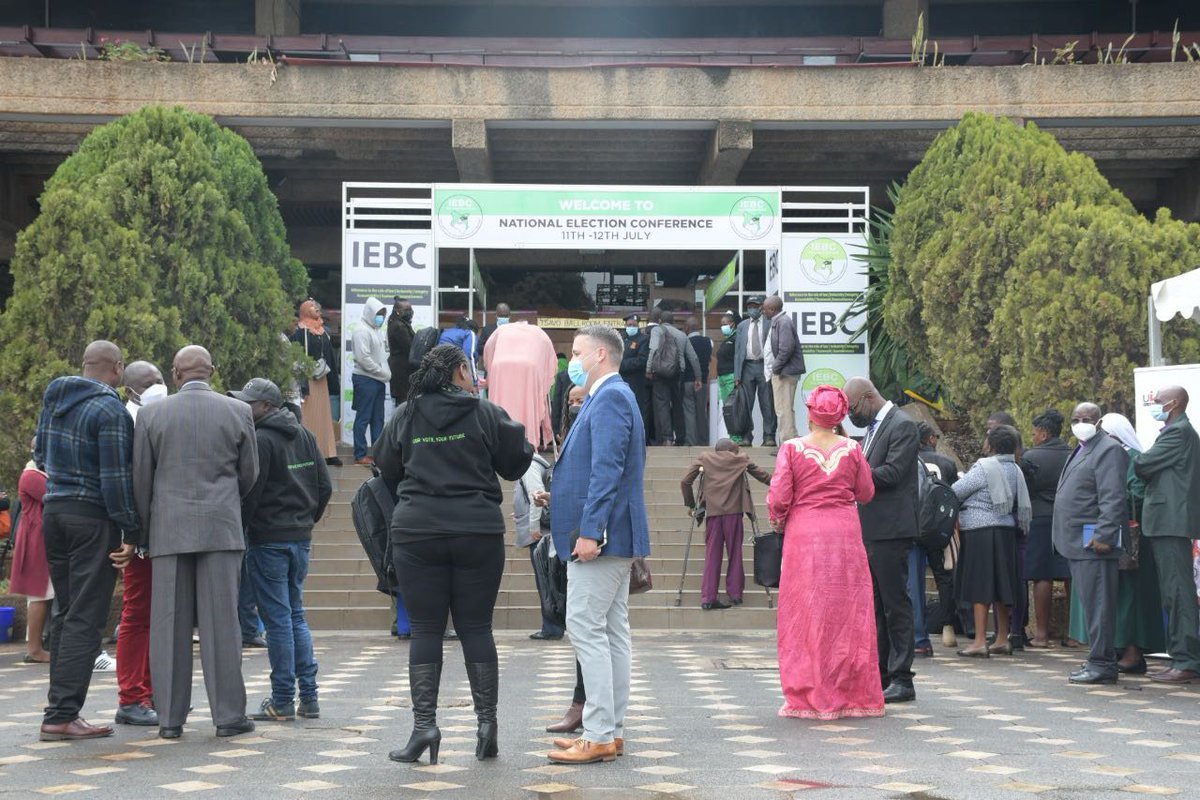 SwissEmbassyKE's tweet photo. As Kenya🇰🇪 prepares for the Election Day, the National Election Conference gathers all stakeholders, including candidates, who signed a pledge for a fair, peaceful and credible #GE2022. Switzerland🇨🇭 congratulates @IEBCKenya for these efforts towards a stronger democracy! https://t.co/pspn8NyITB