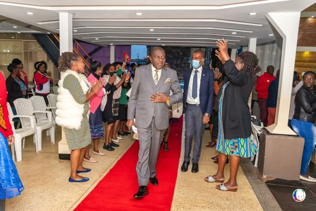 BspTheuriMaina's tweet photo. To the glory of our God, Jehovah the Most High, we got to day two of the conference with our Guests, Rev. Steve Mensah  and Rev(Mrs) Jane Mensa powerfully showing up with their power-packed ministry.
Ghana met Kenya.
Thanks to the Lord. https://t.co/BT2LlUa5jy
