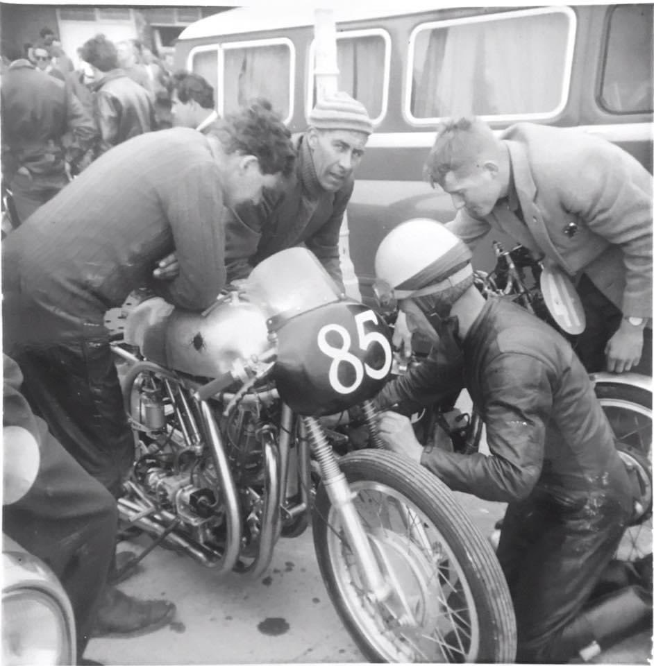 Some great shots, including one in a calendar of my Grandad at Ramsgate 1962. This 1000cc JAP sprint bike is a bit of a beast!! Ran on pure alcohol ✊🏼#Sprinting #ClassicBike