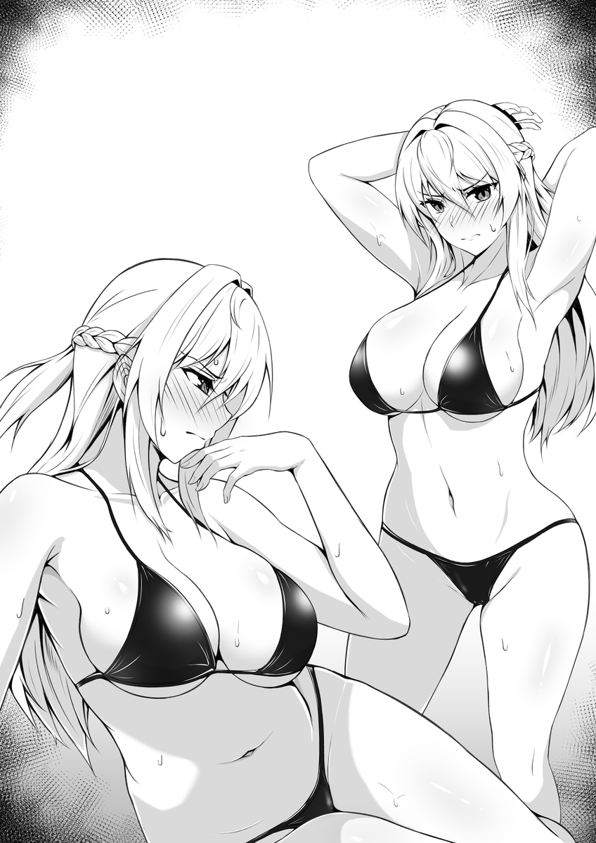 今年の上半期はお肌多めのお絵かきが多めでしたわよ! 