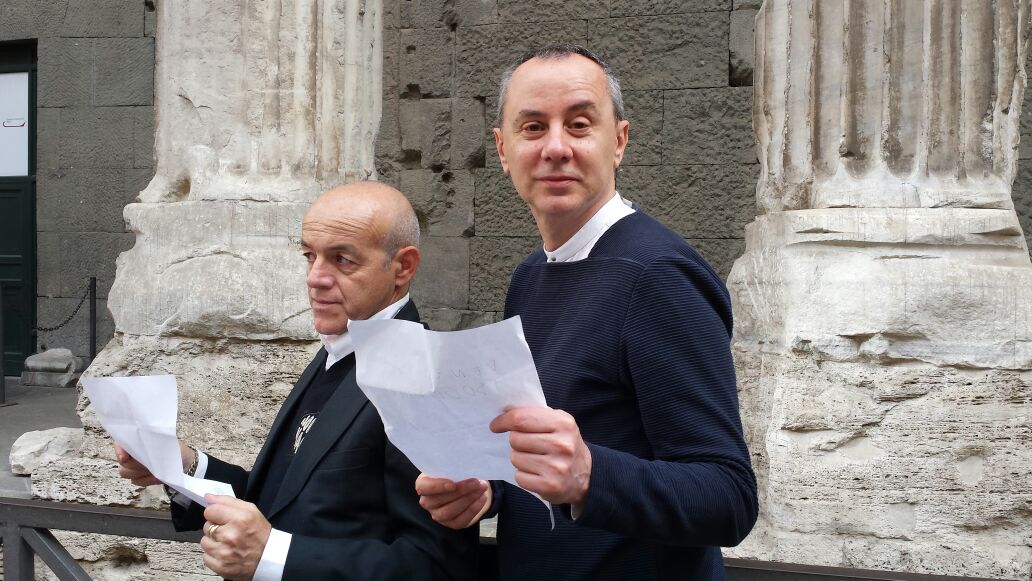 "Lettere romane: carteggio tra due matrone sorprese alle spalle dal IV secolo" Marco Barbieri e Alessandro Fullin. 
14 luglio, Arco di Trento, Castello, prato della Lizza, ore 21.00. 
23 luglio, San Vincenzo (LI),  Anfiteatro del Porto, piazza fratelli Serini, ore 21.30