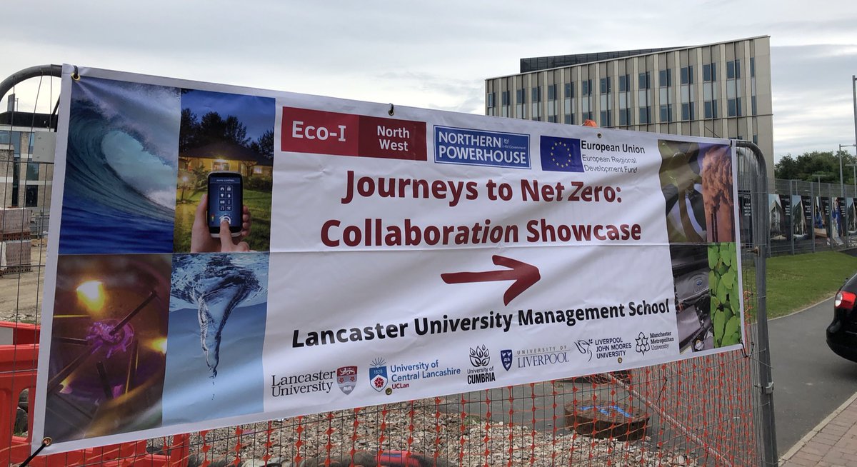 All the signs are pointing to an enlightening afternoon at the @CGEInnovation #EcoINW #NetZero showcase @LancsUniLEC @LancsUniSciTech