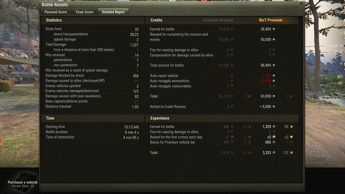 explosivesurpr1's tweet photo. @worldoftanks Somehow my post disappeared, my fault I am sure.  Posted about my score on forum: https://t.co/FAVsxlIDJB

IGN: explosivesurprise
Base XP: 886
Tank: Pz B2

Thanks WGNA!!!!! https://t.co/N8DeDmNxUj