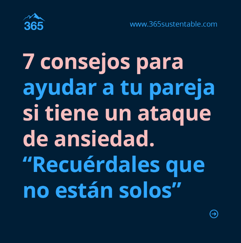 365sustentable's tweet photo. Es posible que muchos de nosotros no sepamos cómo reaccionar cuando una persona de nuestro entorno sufre una crisis de ansiedad. ¿Hemos de intentar calmarla? ¿Apartarnos? ¿Hablarle? 
Les dejamos 7 prácticas recomendables 👇
