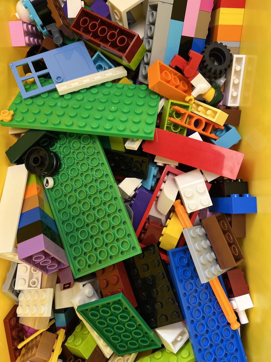 Today I had a challenging group of 13 year olds in #library lesson. They all say they hate #reading. I decided to let them use #LEGO to make scenes from a book, any #book. To say it was a success is an understatement. They were very into it &amp; were discussing books as they went.