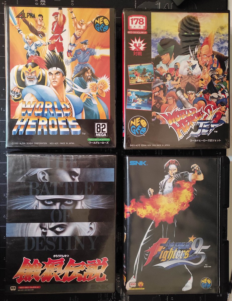 Kentril73 (@kentril73) on Twitter photo Encore une fois, merci <a href="/MugenShopper/">MugenShopper</a> , la collection s'agrandit avec des classiques de la #Neogeo .......
#RETROGAMING #retrogamer #retrogamers #NeoGeo Encore une fois, merci <a href="/MugenShopper/">MugenShopper</a> , la collection s'agrandit avec des classiques de la #Neogeo .......
#RETROGAMING #retrogamer #retrogamers #NeoGeo