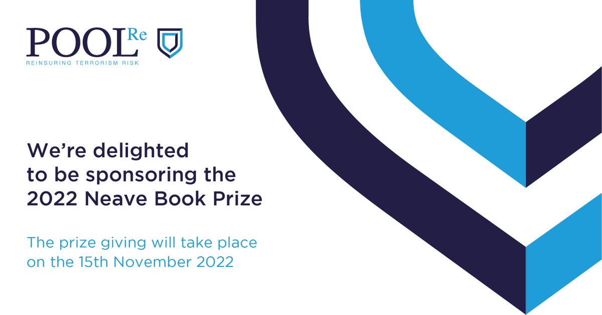 Pool Reinsurance Co. (@poolreinsurance) on Twitter photo We are delighted to again sponsor the upcoming 2022 Neave Book Prize. Awarded to a work of non-fiction which the judging panel considers to have made the most significant contribution to the understanding of #terrorism.
Learn more: poolre.co.uk/2022-neave-boo…
<a href="/TrustAirey/">Airey Neave Trust</a> We are delighted to again sponsor the upcoming 2022 Neave Book Prize. Awarded to a work of non-fiction which the judging panel considers to have made the most significant contribution to the understanding of #terrorism.
Learn more: poolre.co.uk/2022-neave-boo…
<a href="/TrustAirey/">Airey Neave Trust</a>