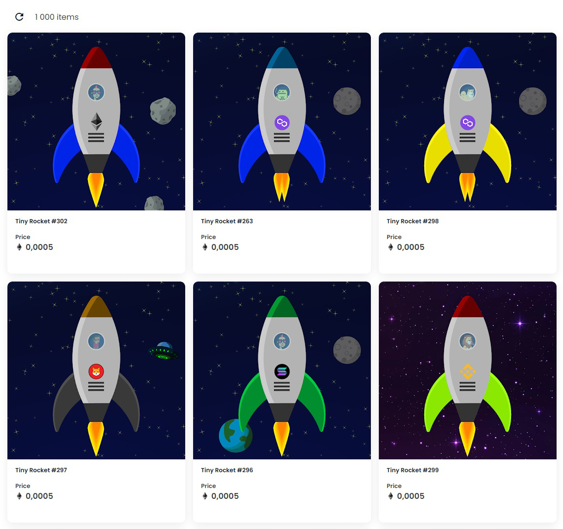 🚨Buy on <a href="/opensea/">OpenSea</a> 
🔥All 1000 NFTs minted
✅Floor price only 0.0005 ETH🚀

👉opensea.io/collection/tin…