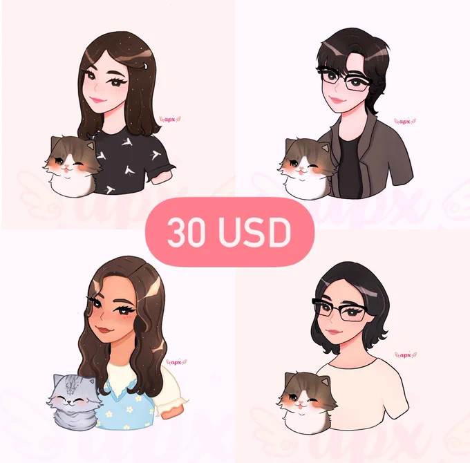 i also offer these cute icons for $30 each ˙ᵕ˙ 