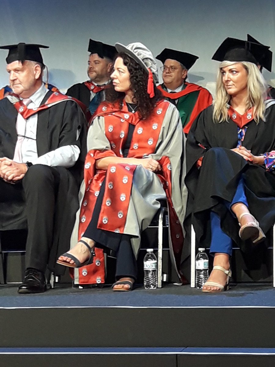 The ceremony begins.  <a href="/miranda_budd/">Dr Miranda Budd</a> on the platform for our first TAPPS graduation