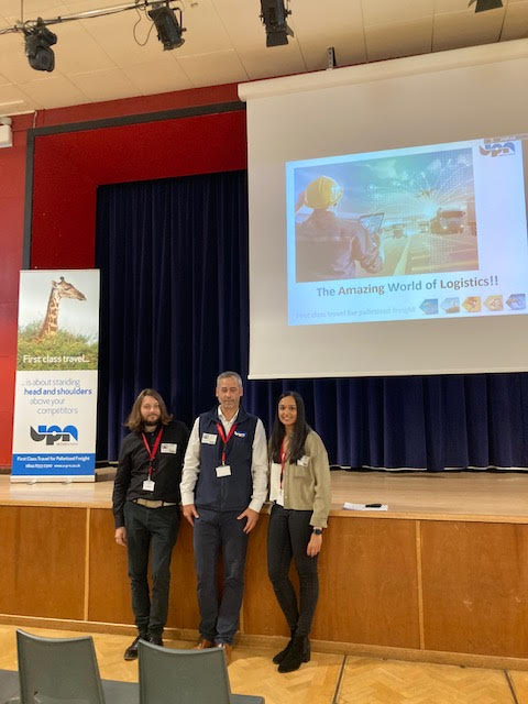 UPN17's tweet photo. The Amazing World of Logistics. That was the theme of an inspirational presentation given this month by UPN MD David Brown supported by Ivan Bone and Sarita Patel to local school pupils deciding on a career path to embark upon.
New Team UPN members imminent?
#TeamUPN https://t.co/CREMcfQRn9