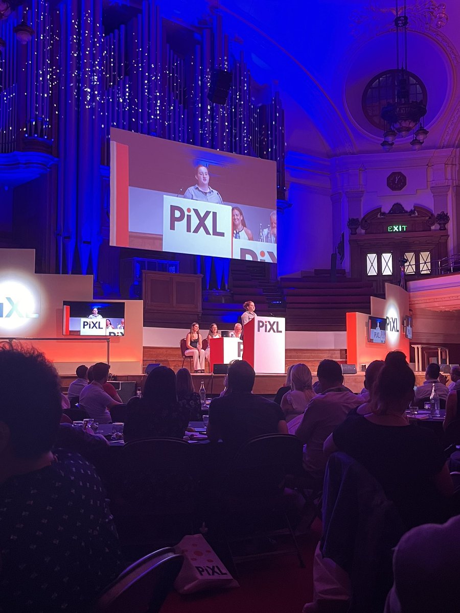 The most pertinent message to take away from the <a href="/ThePiXLNetwork/">PiXL</a> - ‘We have the power to change lives and save lives’. A moving story of a 22 year old who referred to herself as ‘underserved’ not ‘disadvantaged’ and then went on to be a successful Oxbridge graduate. ✨