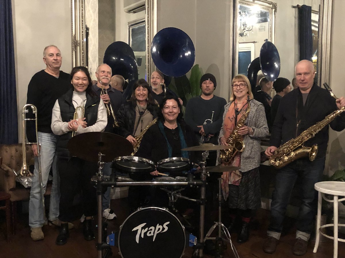 kenbrandtauthor's tweet photo. I started a band - Bay Street Brass! 
https://t.co/cRpYfqPem4 https://t.co/pT3hDhLyAo