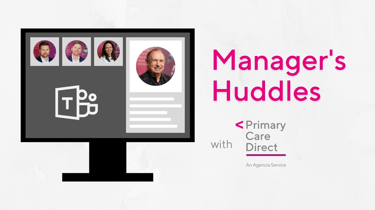 PrimaryCareD's tweet photo. Looking forward to our Huddles this week! 👥
1️⃣ Practice Manager's Huddle (Wed. 13th July, 10-11am)
2️⃣ PCN Manager's Huddle (Thu. 14th July, 9-10am)
If you're not already invited, sign-up here ➡️ https://t.co/eiLpTdHl8E
#PrimaryCare #PracticeManager #PCNManager https://t.co/eBK6oRgZZn