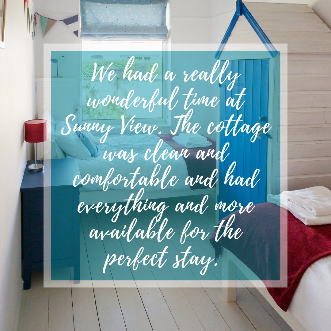 WintertonCottag's tweet photo. A fantastic review for Sunny View! 
Our next availability is 19th - 26th August. Sleeps 6 in 3 bedrooms with 2 bathrooms. This detached single storey property has a fabulous wrap around garden, and is conveniently located in the centre of Winterton-on-Sea. https://t.co/yNwLpSbMU8