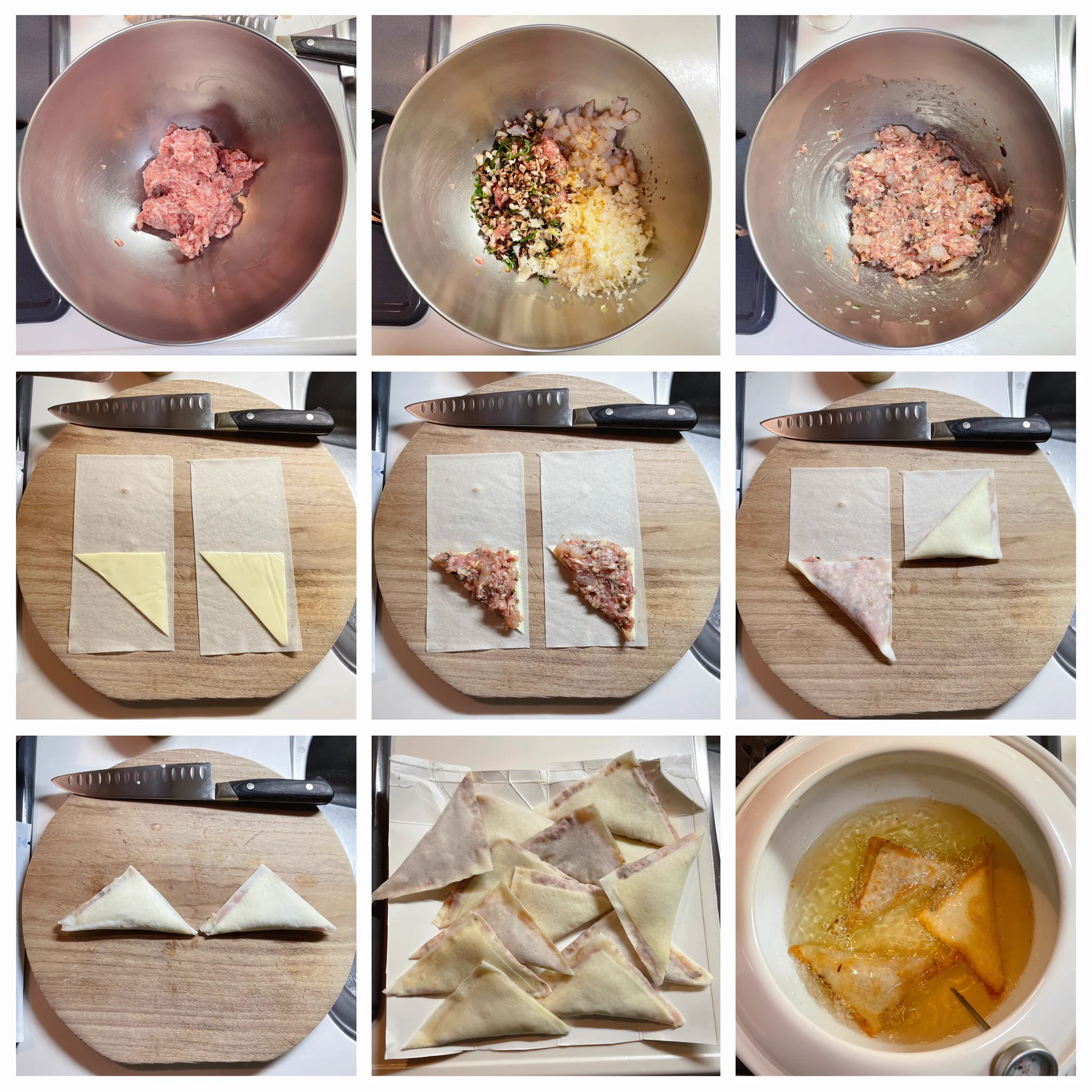 テンションあがる！三角形の春巻き、食べたことある？