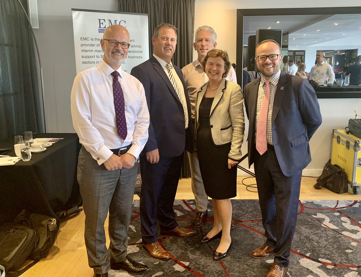 Thank you to <a href="/HandelsbankenUK/">Handelsbanken UK</a> <a href="/EMC_Advisory/">EMC</a> <a href="/BestofBritishE1/">Best of British Events</a> for hosting #BoE FPC member Elisabeth Stheeman <a href="/e_stheeman/">Elisabeth Stheeman</a> in #Brighton today. Great conference on the stability of the UK financial system and the economy.