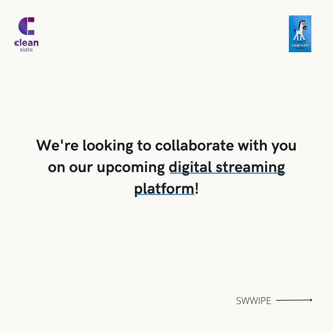 OfficialCSFilmz's tweet image. If you are a video content production company in the United Kingdom, we're looking for you. 

Swwipe to know more! 

#Collaboration #ShortFormat #Content #UnitedKingdom #VideoProduction #ContentCreator #CleanSlate #Freelance