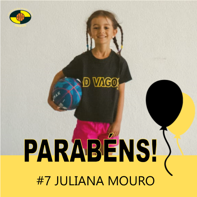 🎂 DIA DE ANIVERSARIO 🎂

Pára TUDOOOOO.
A nossa JULIANA do Minis, faz
hoje 7 anos, ⛹️‍♀️🏀
💛🖤
PARABÉNS JULIANA, 🥰
Um dia MUITO FELIZ para ti.

#advagos
#minisadvagos