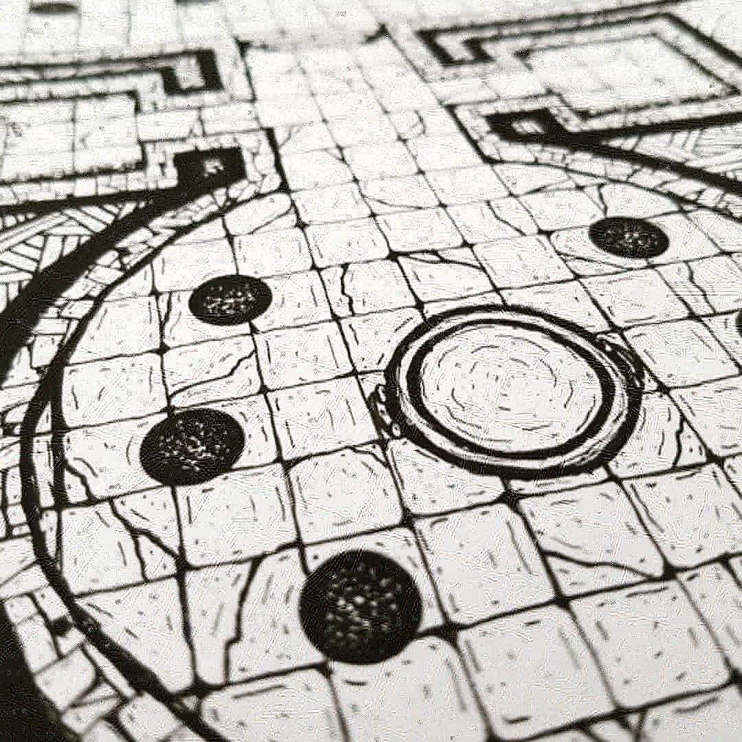 pathsofinspire's tweet image. Oh hey! It's #PortfolioDay!
My name is Lani and I'm a cartographer specialising in Dungeons and Dragons (as well as other ttrpg) battlemaps.
