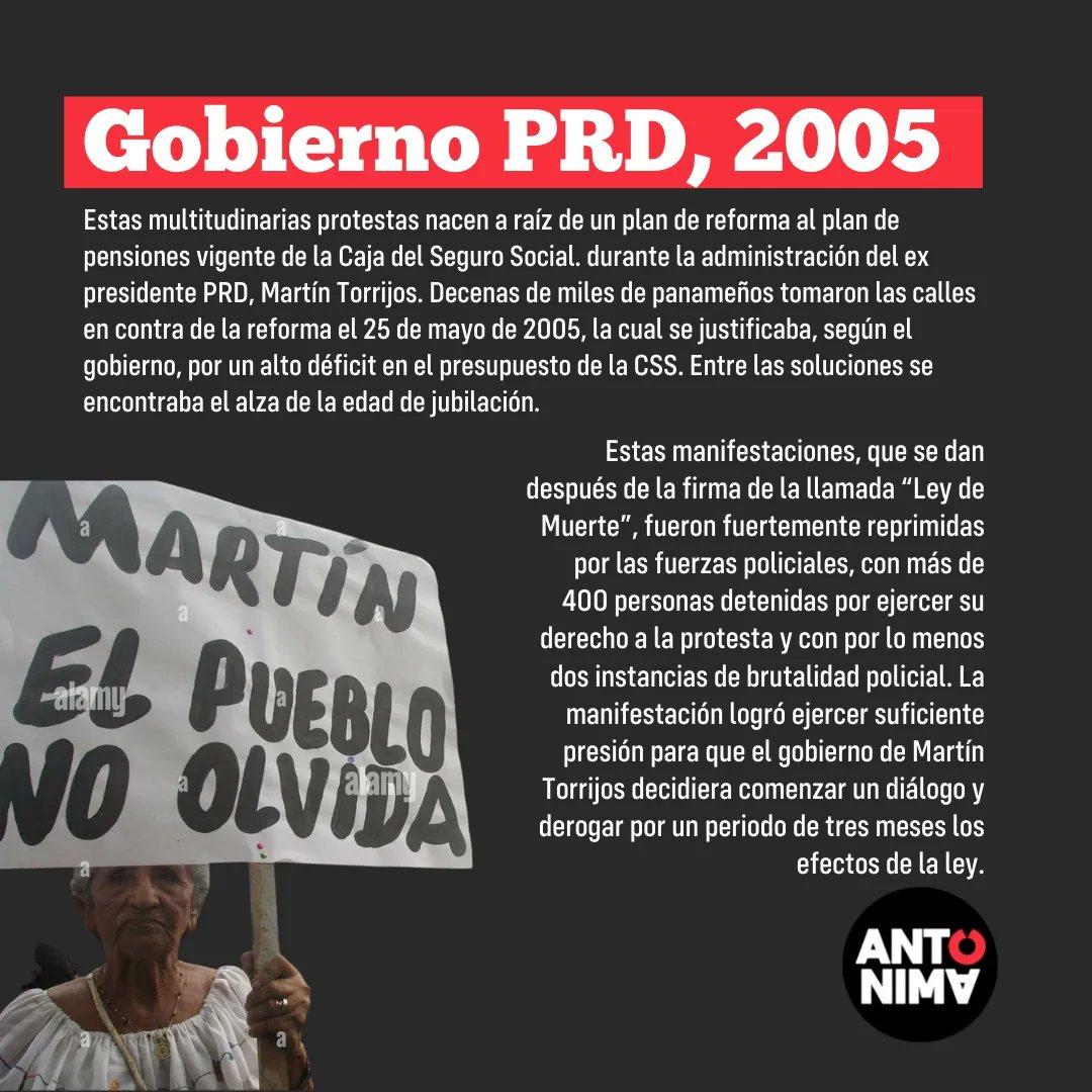 antonima_org's tweet photo. Se escucha mucho, desde un sector de la población, la muy trillada frase: "protestar no soluciona nada".
Veamos lo que se ha logrado en los últimos gobiernos gracias a la acción del pueblo en las calles. https://t.co/JPf0ztWdeF
