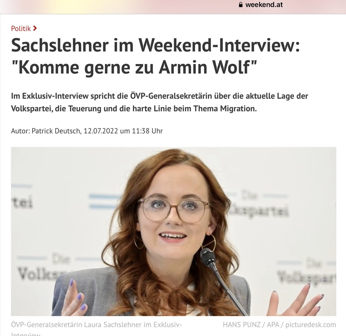 ArminWolf's tweet photo. Das haben wir doch ernst genommen und gleich für die #ZiB2 heute Abend angefragt. Aber offenbar war es nicht ganz so ernst gemeint. Neuerliche Absage. Schade. https://t.co/0KrkY5Ll6C