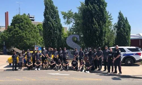CpsMegs's tweet photo. What was your first summer job? Yesterday, myself and Cst Jill met with two of our YIPI's. Their task was to interview us on our roles is CSWB. The task turned into a fun discussion of what it is like to be women in policing. So tell me what was your first summer job... https://t.co/0NsBemVGh5