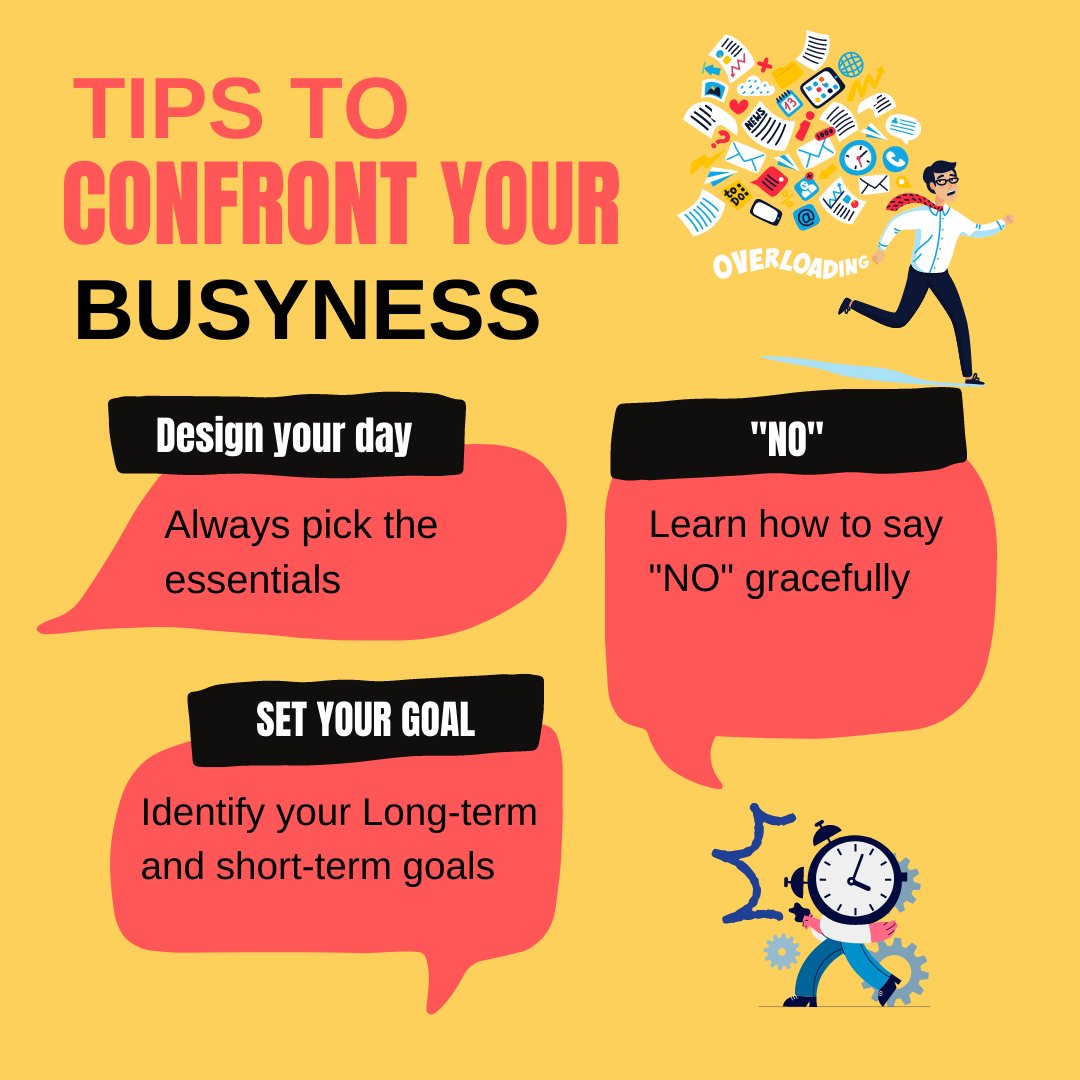We all want to be more successful but are we too busy?

Yes, we are busy. But here are some tips to confront your Busyness!

#tips #busyness #bebusy #bemore #growth #business #leadership #thoughts #winning
