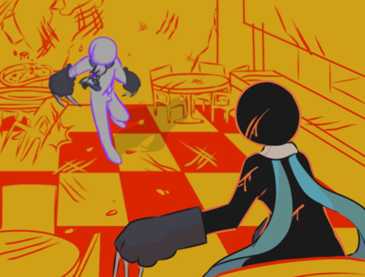 cat fight ehhmmmmmmmmmmmmmmmmmm [sum small bloods in this art]