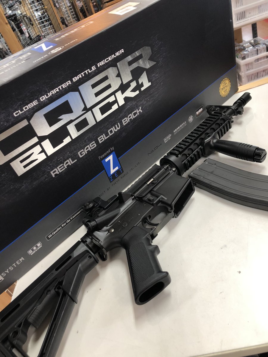 ZEST_totuka_gun's tweet image. 東京マルイからガスブローバック「CQBR BLOCK1」をお買取させていただきました！
久しぶりのblock1です。
動作もキビキビ、問題ございません！
#東京マルイ
#block1