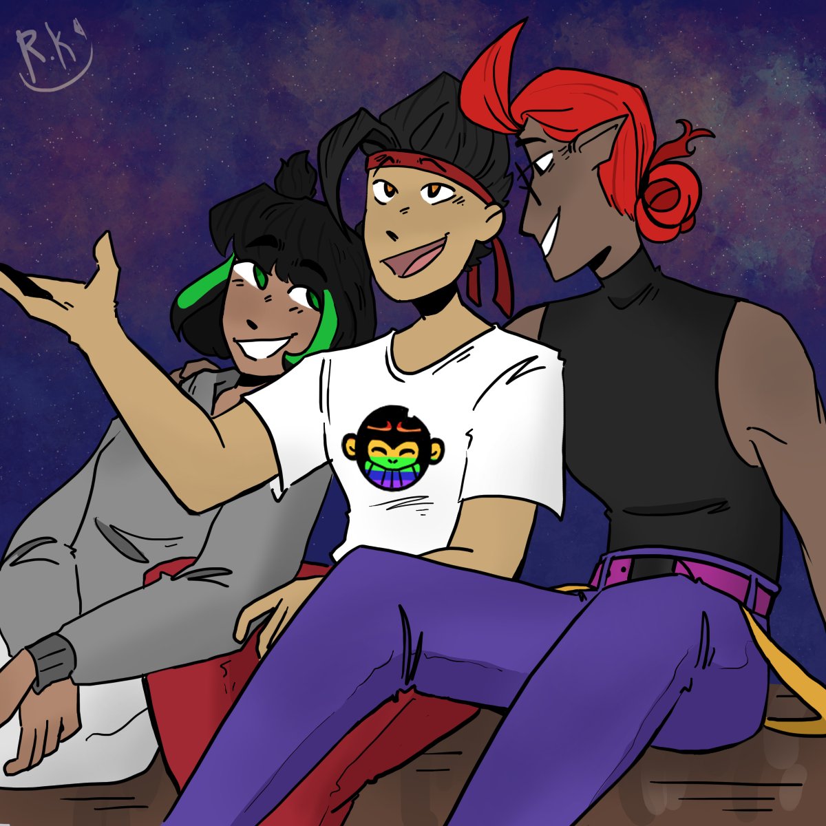 fishy_mom_'s tweet photo. Day 1 - Love Languages/Stargazing 
Drew Chimera ^^ (MK/Mei/Red Son)

+ version without shading

#LMKPrideWeek #legomonkiekid #legomonkiekidfanart #LMKChimera https://t.co/sB4qltxg3x