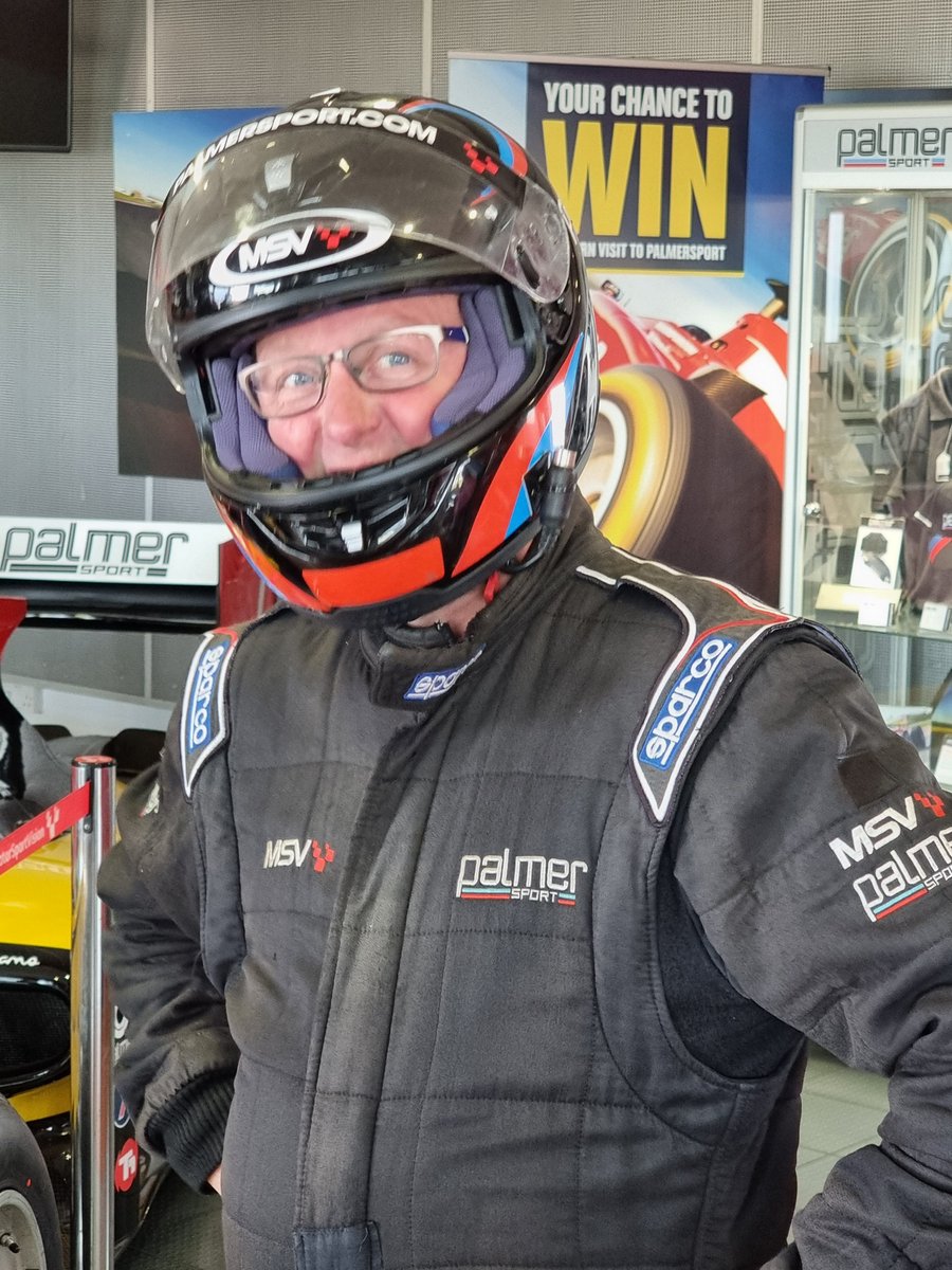 Massive thank you to <a href="/hageruk/">Hager UK</a> <a href="/cef/">7</a> <a href="/Palmer_Sport/">PalmerSport</a> for a fantastic prize of a track day! 🏎️
Our MD, Jonathan Reilly had a brilliant time racing high performance cars around the track imagining he was an F1 driver.😊 #prize #electrical #racing #ferrari #landrover #formula3000