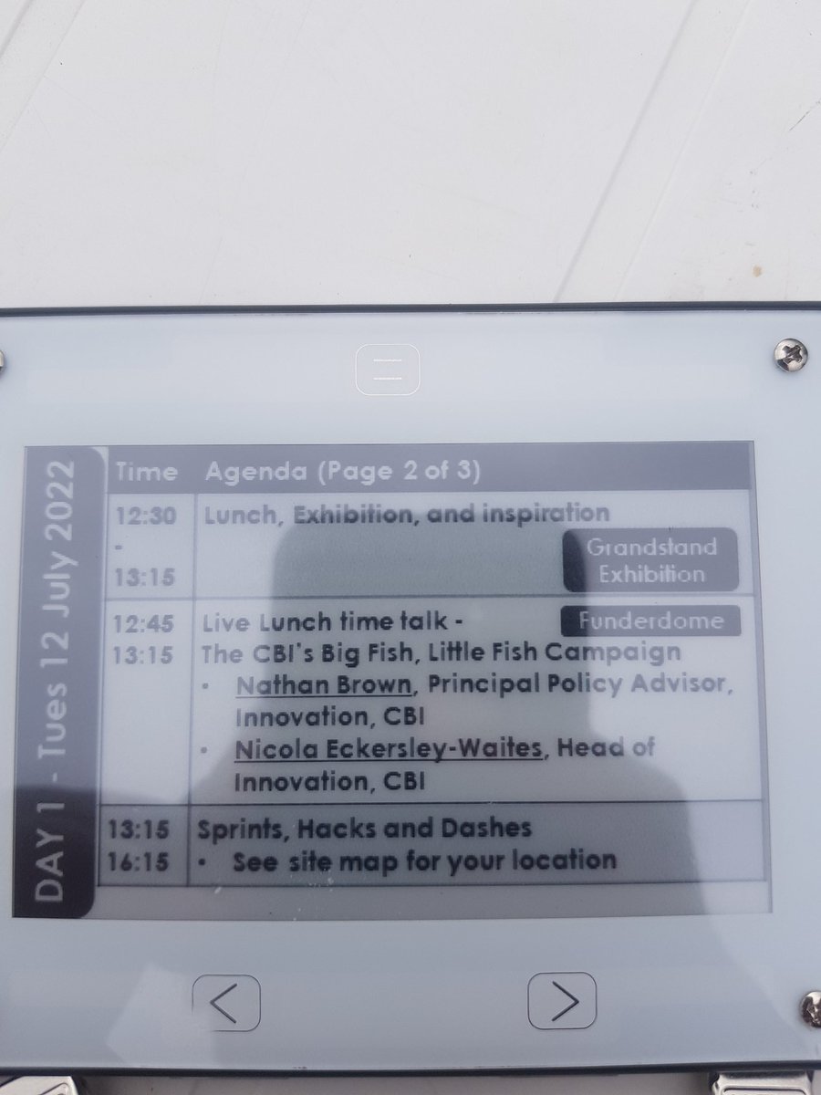 Nathanacbrown's tweet photo. Day 1 of @NorthumbrianH2O Innovation Festival discussing Big Fish Little Fish,the CBI's innovation work and meeting forward thinking businesses from up and down the country...oh and free pick n mix. #InnovationFestival22 https://t.co/2YadW4VLjG