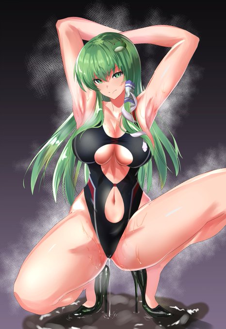 skeb:股見せ東風谷早苗 