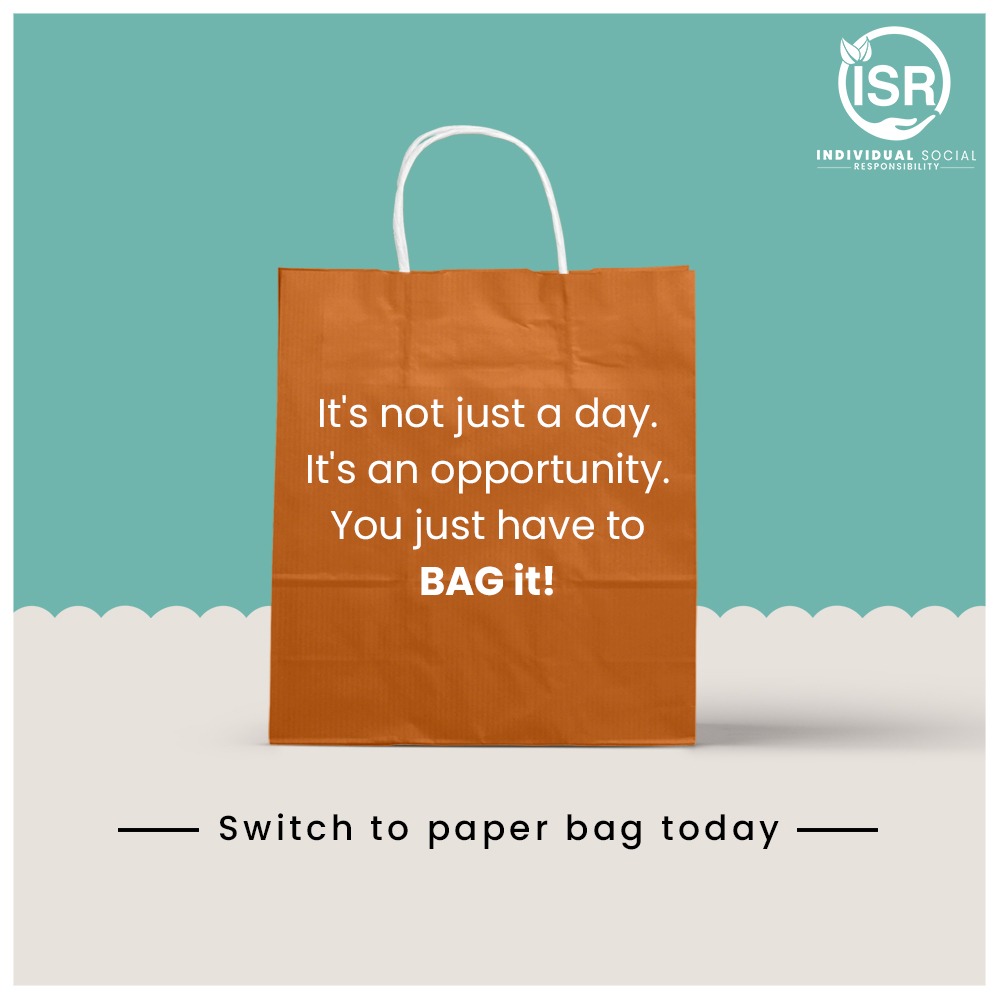 IsrMovement's tweet photo. Your opportunity to be Captain Planet begins with your choices. Choose better today. Choose better now. This Paper Bag Day, pledge to consume consciously and switch to more eco-friendly options.
#SaveTHIS #SustainabilityHACK #BetheChange #ISRMovement #ISR https://t.co/RT5C1Q3ffk