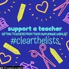 NicoleFariello's tweet image. Hoping to sprinkle some love to my fellow teachers. Please share &amp;amp; drop your list below. #clearthelists #AdoptATeacher #PrimeDay amazon.com/hz/wishlist/ls…