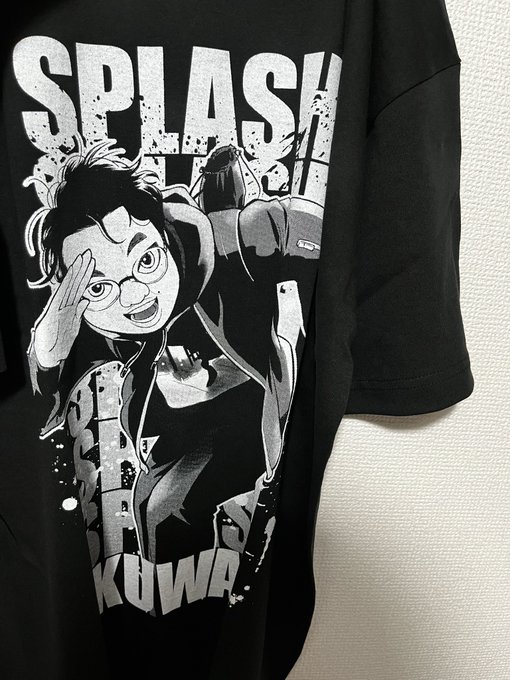スプラッシュTシャツ開封！！ https://t.co/UlkGVAcNIF