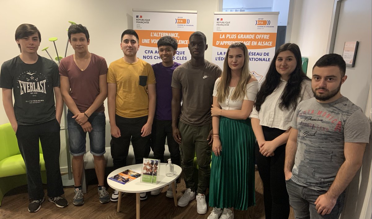 Greta_Alsace's tweet image. [ FIN DE STAGE ] 👏🏻

Au GIP FCIP Alsace, nous avons à cœur d’accueillir chaque année des stagiaires et les accompagner dans leur projet d’orientation et de formation professionnelle. 🎓 
 #stage #stagiaire #Strasbourg #travail #formation #emploi #expériencepro #expérience #alsace