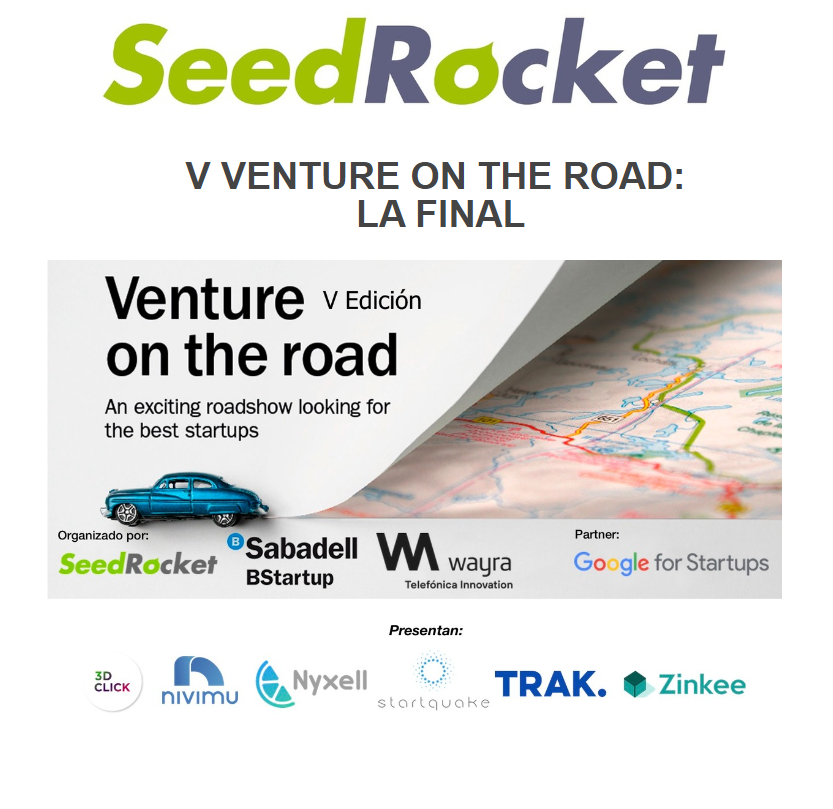 ceeiasturias's tweet photo. Toma NOTA 📝: el próximo 📅 14/07 en 📍 Madrid, FINAL del V #VentureOnTheRoad.
Conoce a las 6 #startups finalistas, entre la que se encuentra la asturiana 💚 #StartQuake, y a la ganadora nacional. 😉
ℹ👉 https://t.co/Lo4fXabFbW
@seedrocket @WayraES @BStartup @GoogleStartupES https://t.co/JiE7PAZgb7