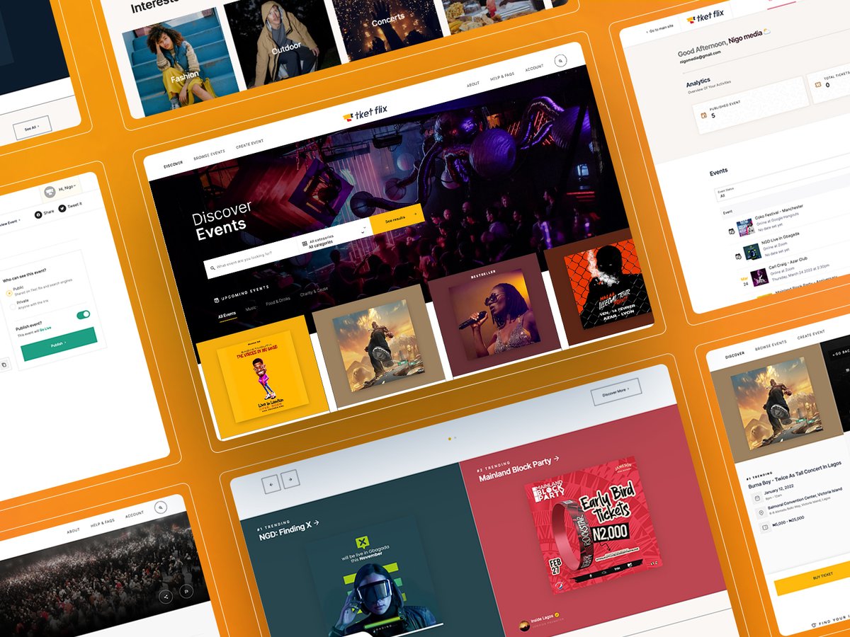 obinna_nwamuo's tweet photo. Pleased to introduce Tket Flix. 

Made for event creators and party riders 😎. 

https://t.co/PhRz1qIBw8

#events #lagosflood #WebsiteDevelopment #Website #tickets https://t.co/cZQSuyANpA