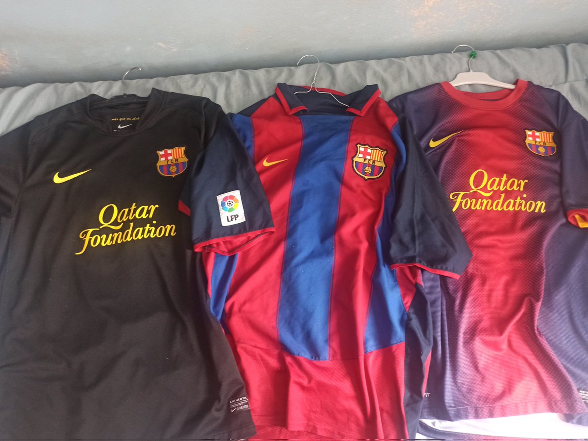 What a trilogy 😍
2011-2012 Third 
2002-2003 Home 
2012-2013 Home