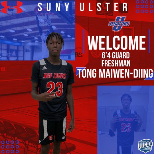 ULSTERMBB's tweet photo. 🚨4-Year College Coaches🚨

Welcome Tong Maiwen-Diing. Tong is from Auburn, ME. Tong played at Southwest Ohio Prep, and will major in Business. Tong is a skilled guard, shoots it, and defends. Welcome Tong!!

Twitter: @_tongballer
Instagram: _tongballer

https://t.co/6mQWbNyqTZ https://t.co/SCy88liWUv