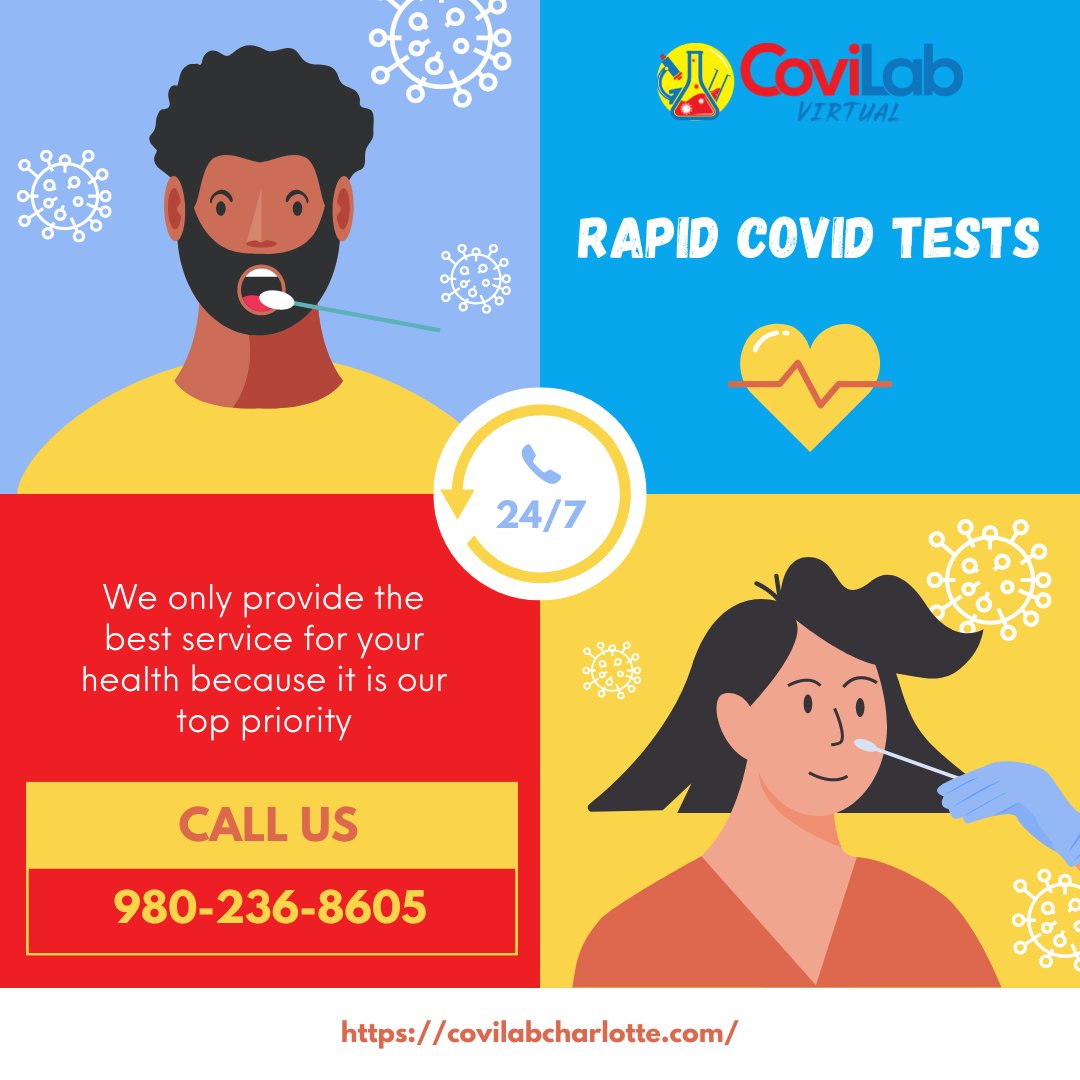 covilab's tweet photo. Our #RT-PCR test for the #COVID-19 virus (SARS-CoV-2) can detect active viral infection.🧪 We work with long-term care facilities, companies, schools, county governments, and pharmacies. 👩🏿🔬✅
For more: https://t.co/6gCe8kpI4p
#allinagainstcovid #PCRTestNearMe #pcr #covid https://t.co/xuq3ix6LKk