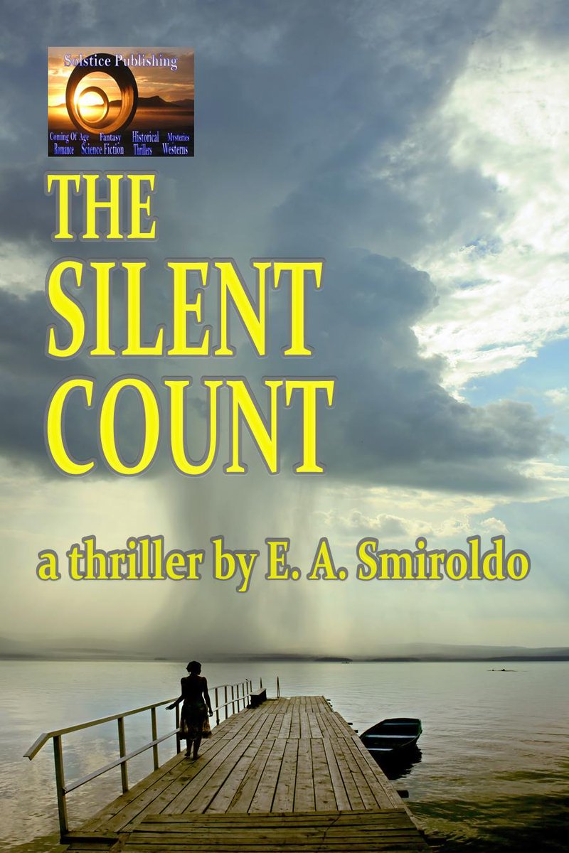 Friends, the time is nigh for cli-fi!  My debut novel The Silent Count is coming out on Solstice Publishing. A classic page-turner, it's a #Climatefiction thriller with heart, soul, and even its own soundtrack (coming soon on YouTube).  Learn more at easmiroldo.com!