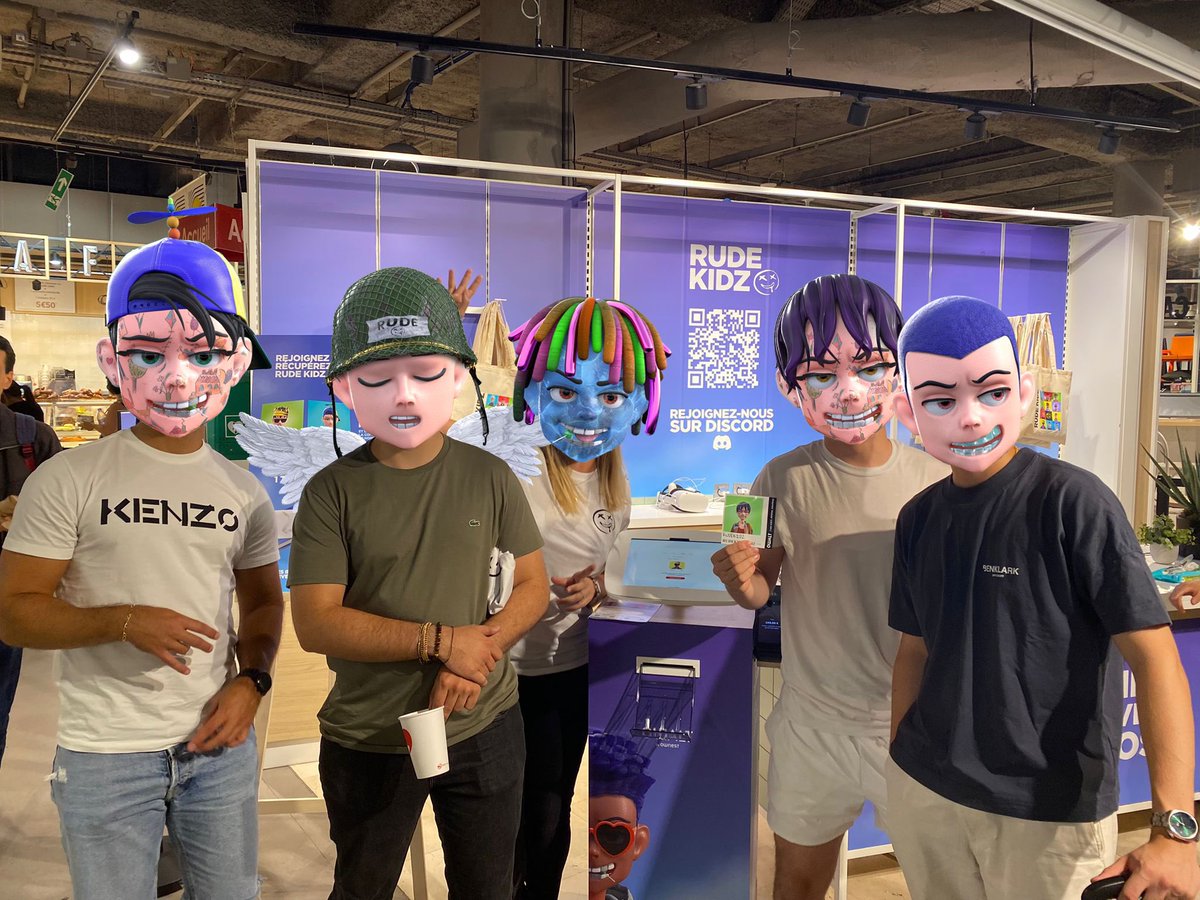 Our Holders welcome new Rude Kidz Holders in one of the <a href="/Monoprix/">Monoprix</a> by <a href="/Groupe_Casino/">Groupe Casino</a> stores.

Welcome to the RudeKidz Family!

Come by and visit us 🔥🔥

#WhySoRude #NFTCommunity #web3