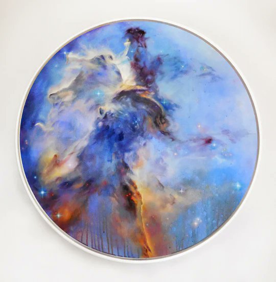 5PiecesGallery's tweet photo. “Eagle Nebula”
“Earth Rising”
“Horsehead Nebula”
by Anne Wölk, German artist.
.
. #5piecesgallery#oilpainting#fineartgallery#europeanart#fineart#acrylicpainting#abstractart#freshart#germanart#hungarianart#austrianart#annewölk#spaceartwork https://t.co/QcCAEyAwjK