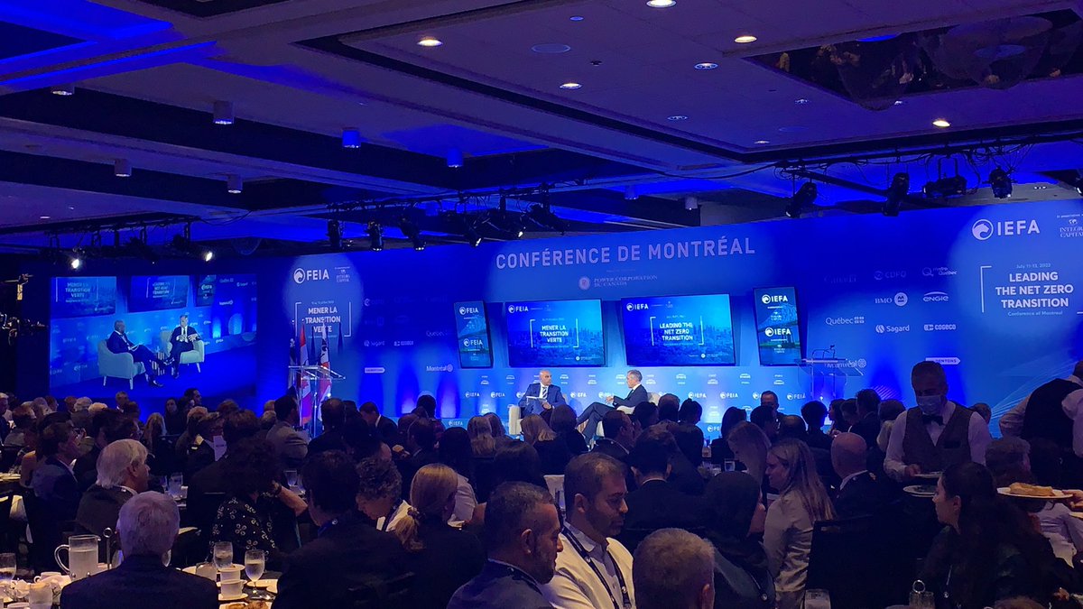 AmericasForum's tweet photo. 🔴 What’s next for the global #economy? We are LIVE from the 2022 #ConfMTL with @MarkJCarney @brookfield @UN, tackling #climate tech, how to get to #NetZero emissions, #finance &amp; more! https://t.co/vTbmKBWJ9r