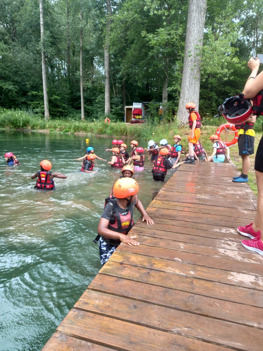 ClaphamManor's tweet photo. Fun on the water today @PGLTravel https://t.co/NxOlf8BBVm