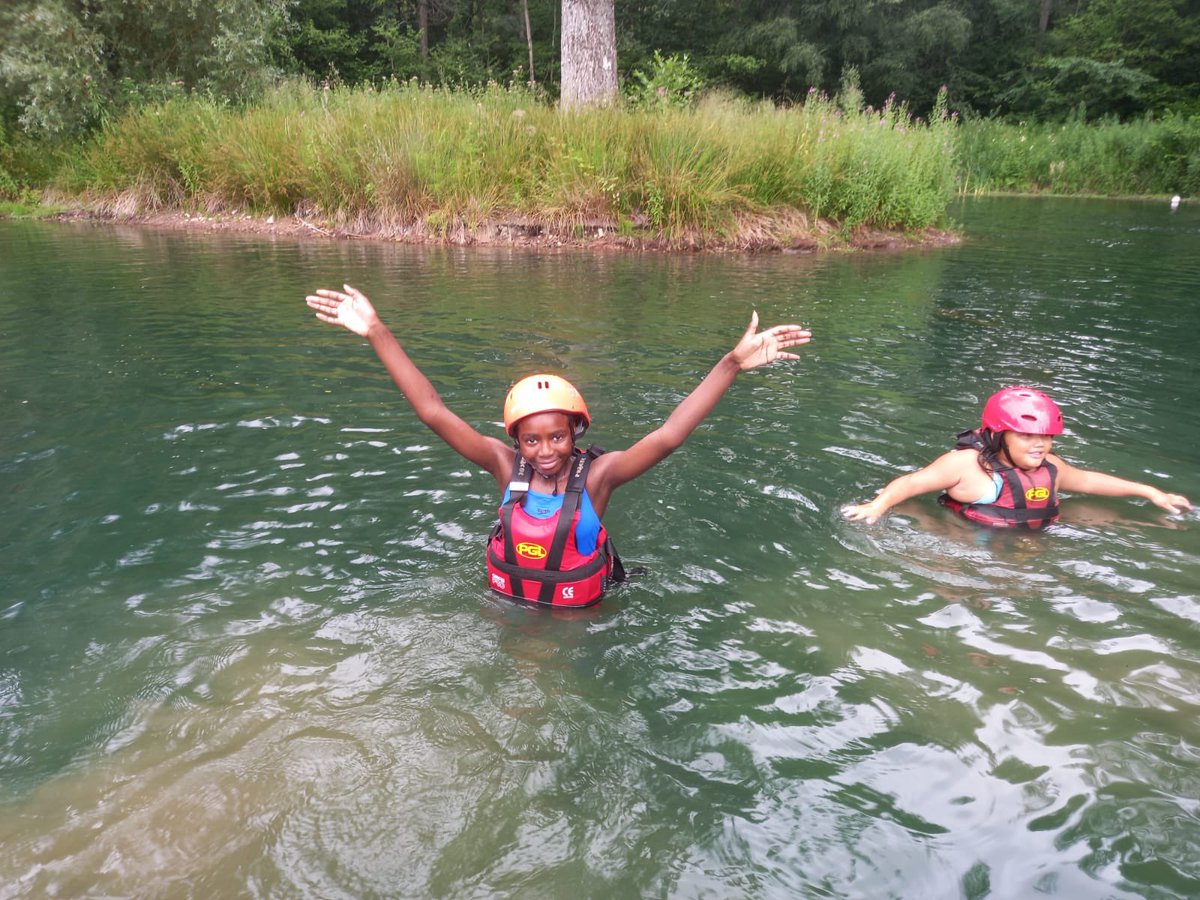 ClaphamManor's tweet photo. Fun on the water today @PGLTravel https://t.co/NxOlf8BBVm