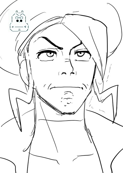 下品な行いにショックを受けカバオくんアスキーアートになってしまうみくりです(フリート) 